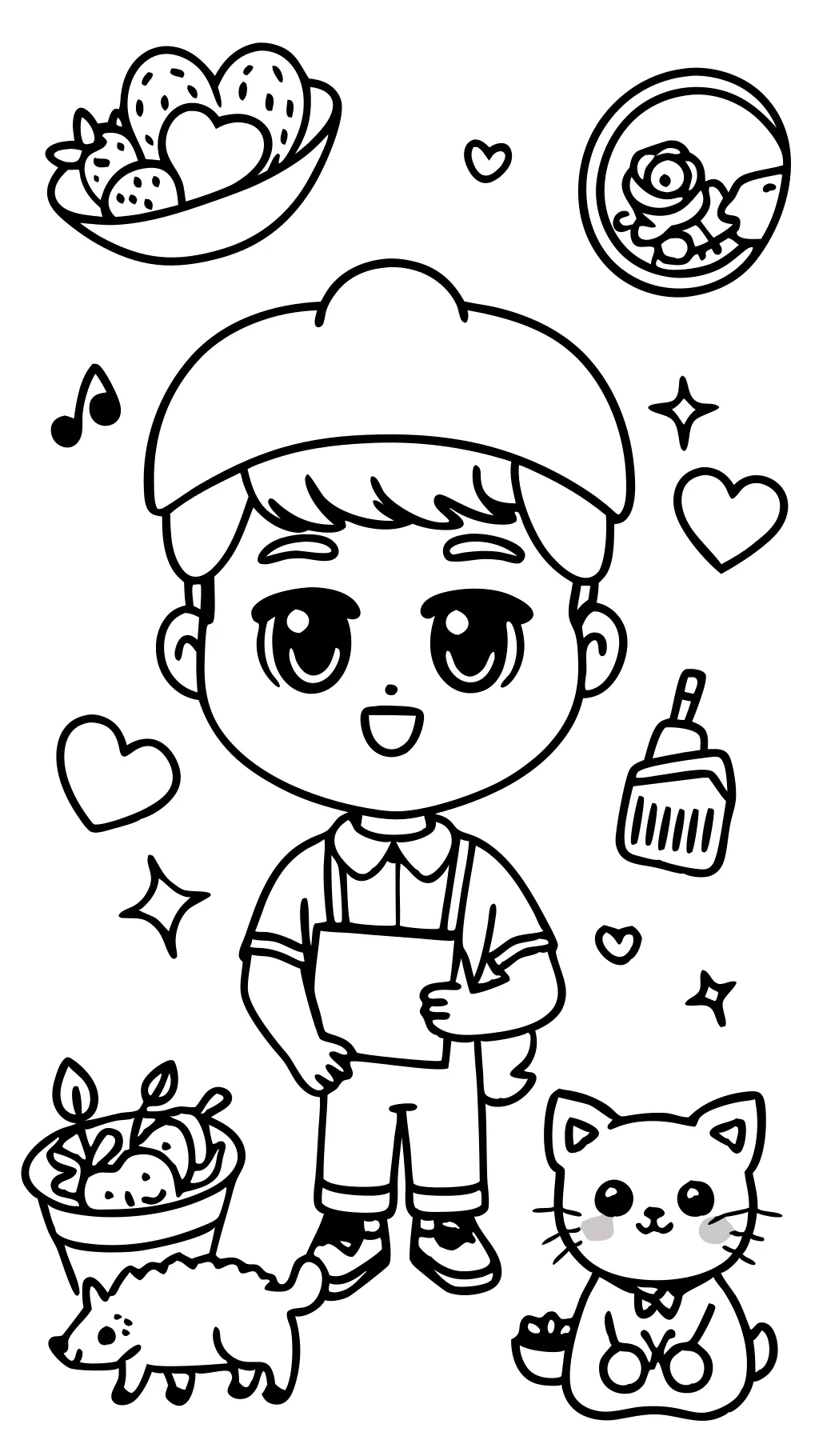 boyfriend coloring pages